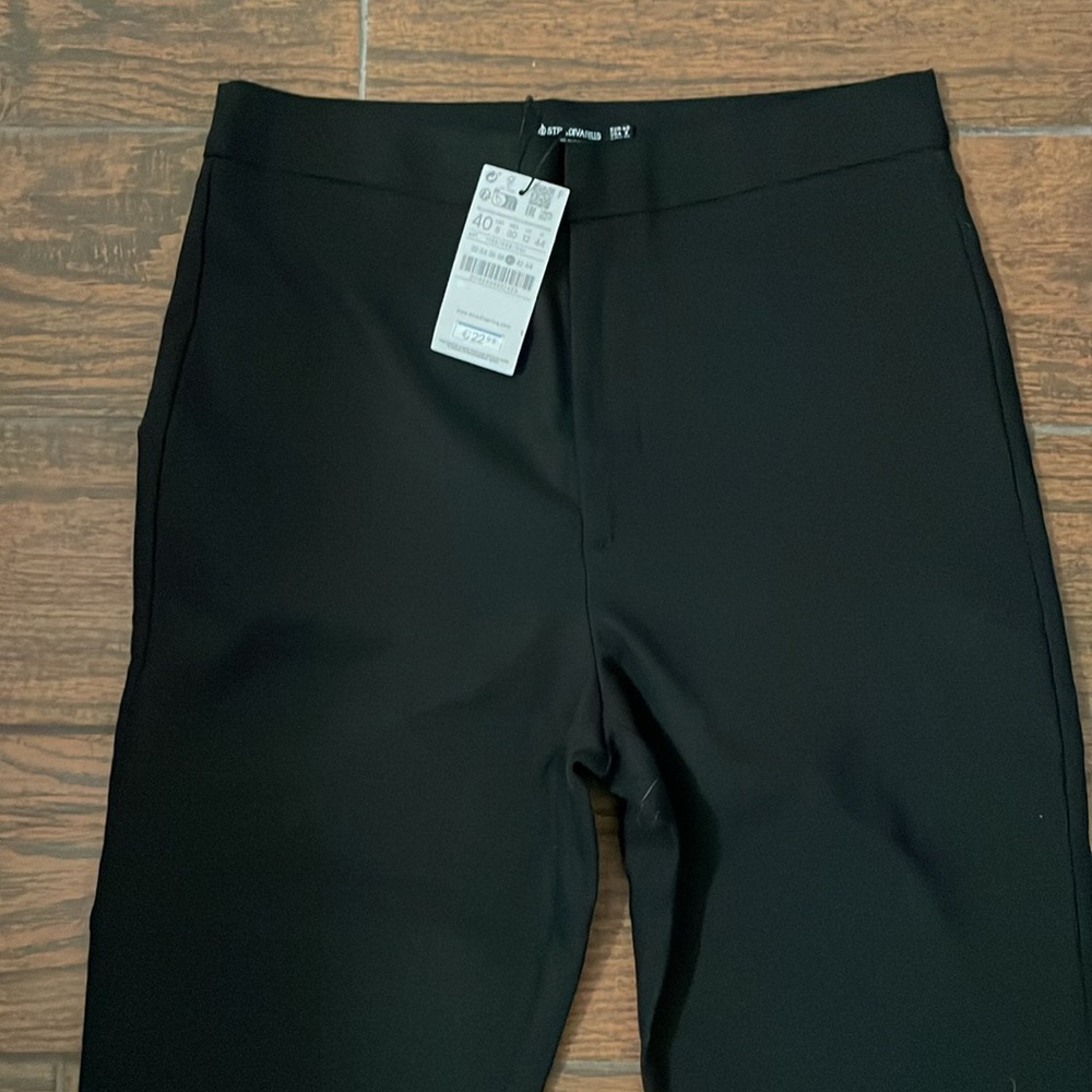 Stradivarius capri pants in black SMART CAPRI TROUSERS new with tags